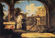 Francesco Guardi Capriccio oil